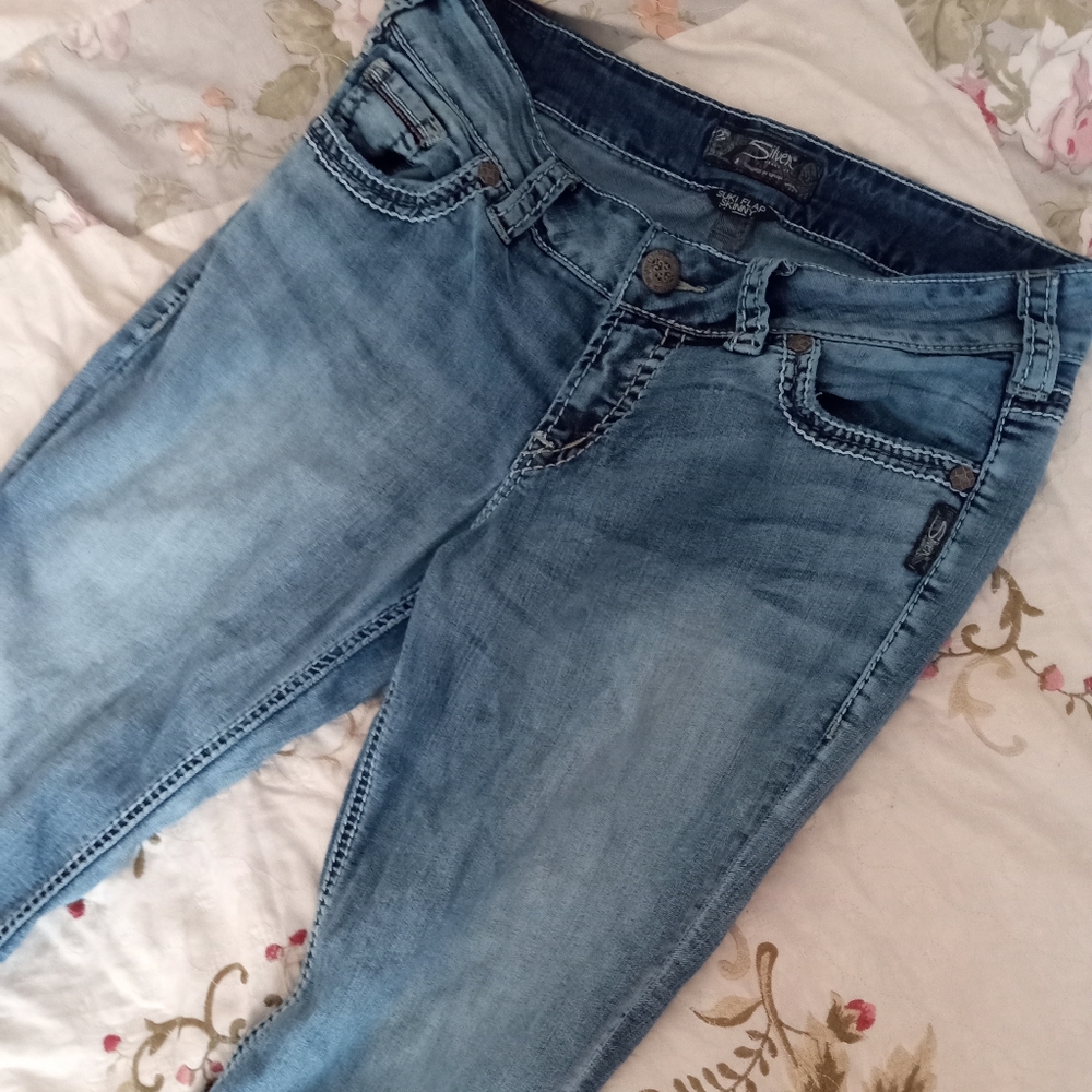 Silver Jeans Co Suki Flap Skinny